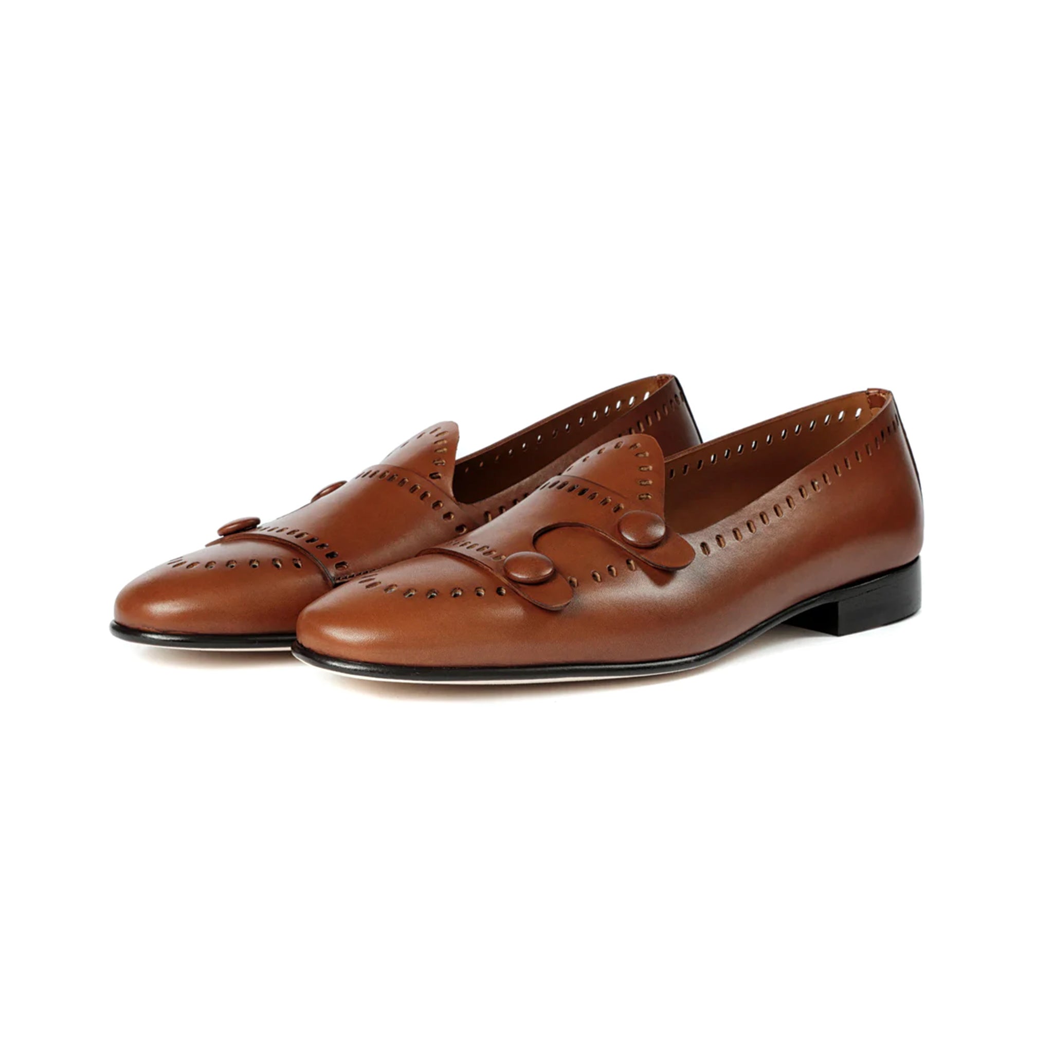 Giacomo Double Monk Strap Shoes