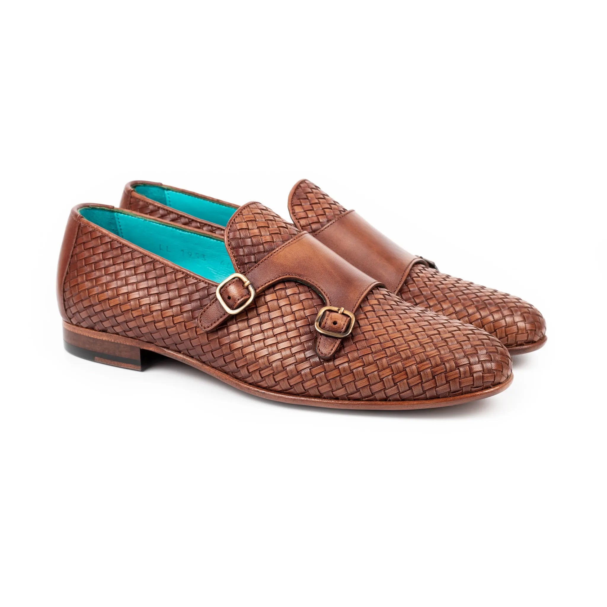 Handcrafted Double Monkstrap Men's Shoes