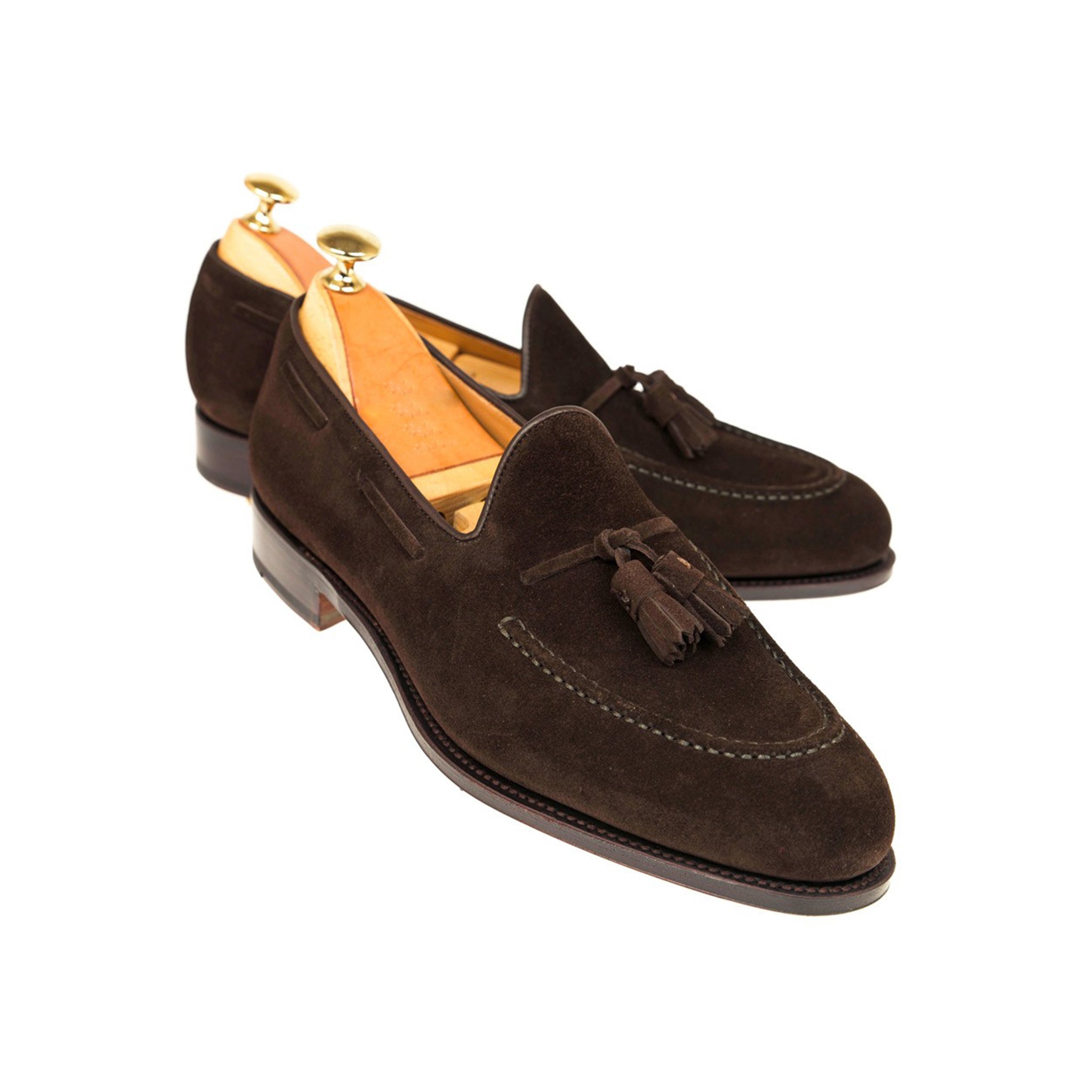 Walnut Leather Tassel Loafer