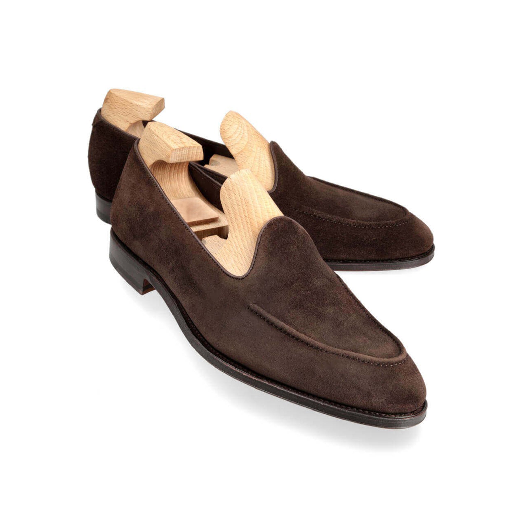 Woody Brown Leather Penny Loafer