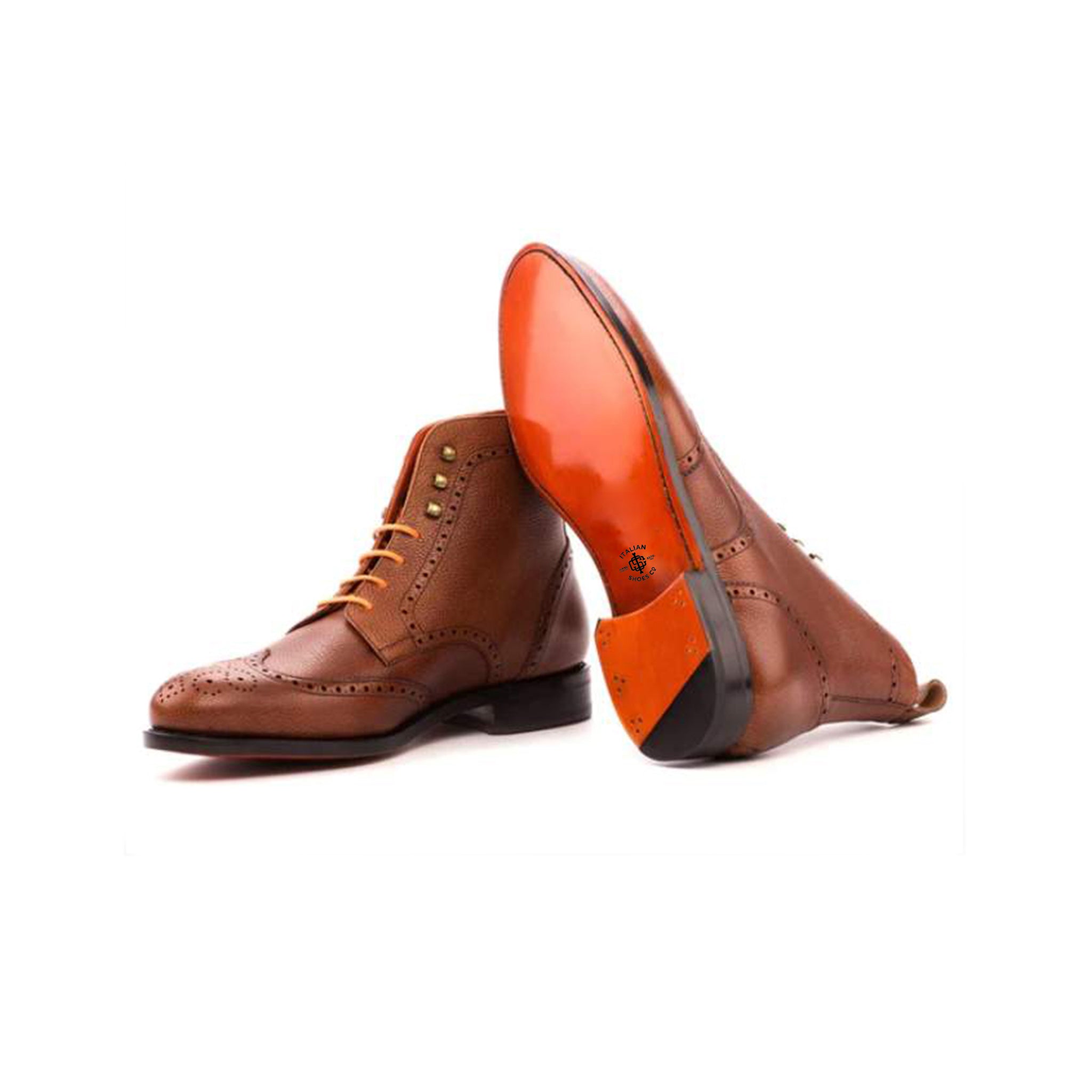 Military Brogue Boot