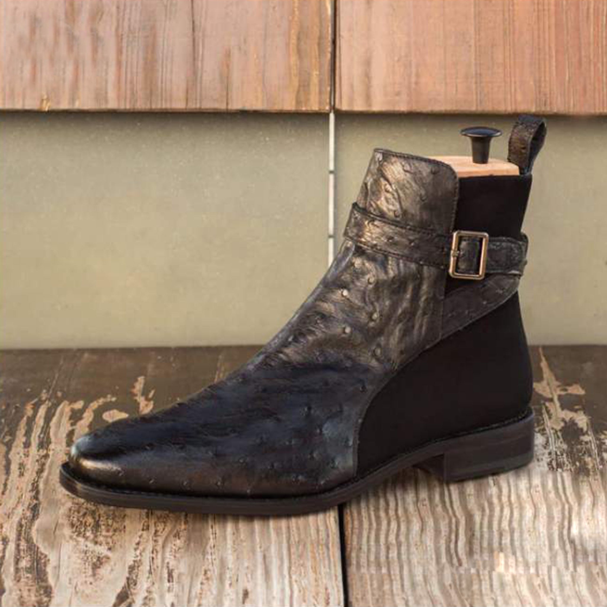 Jodhpur Ostrich Boots