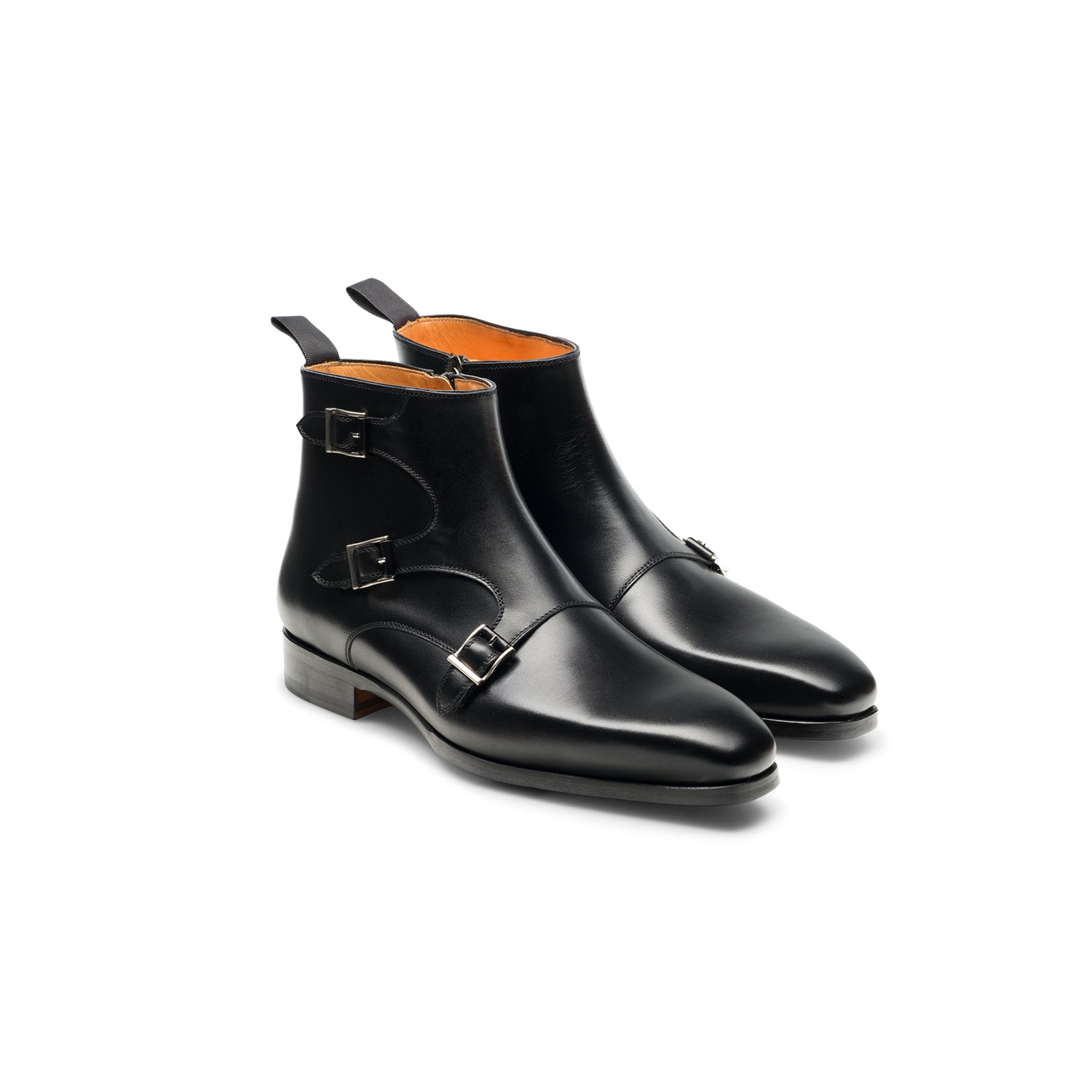 Jagger Triple Monkstrap Ankle Boots