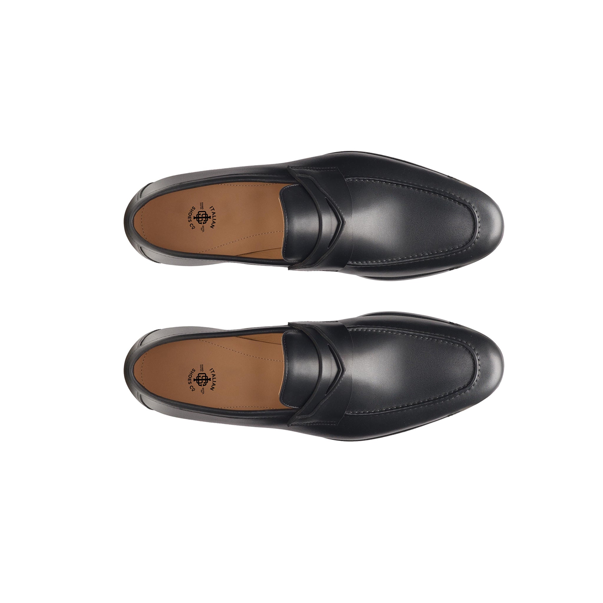 Black  Utilizes Classic Penny Loafer