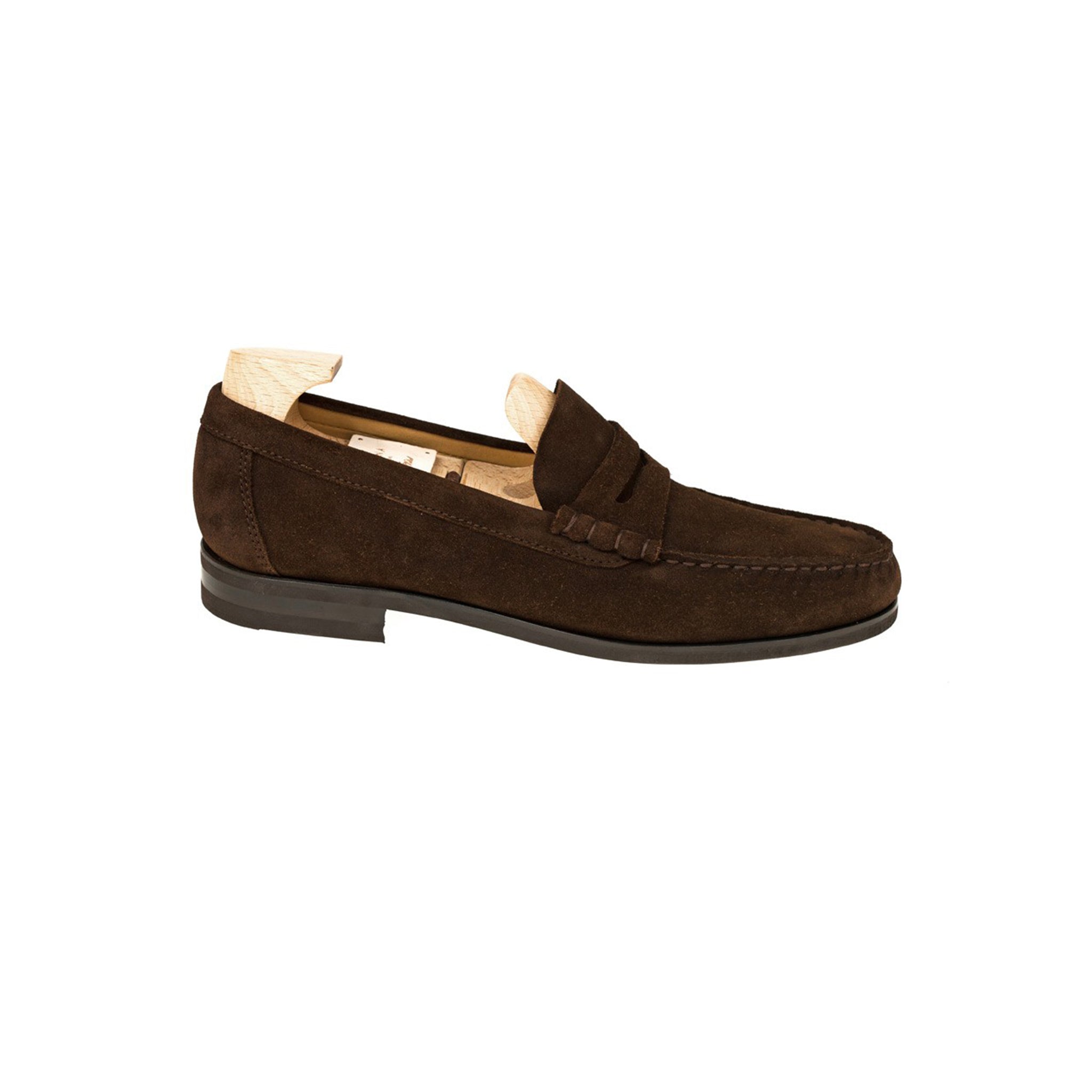 Classic Design Suede Penny Loafer