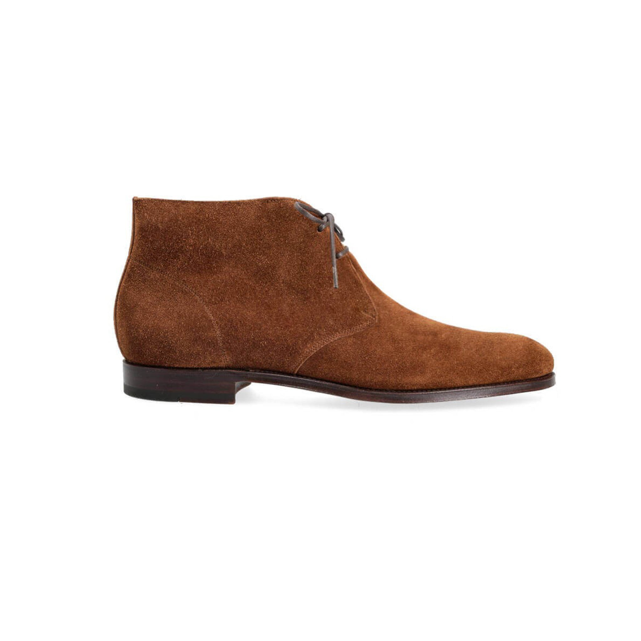 Mocha Chukka Boots for Men's