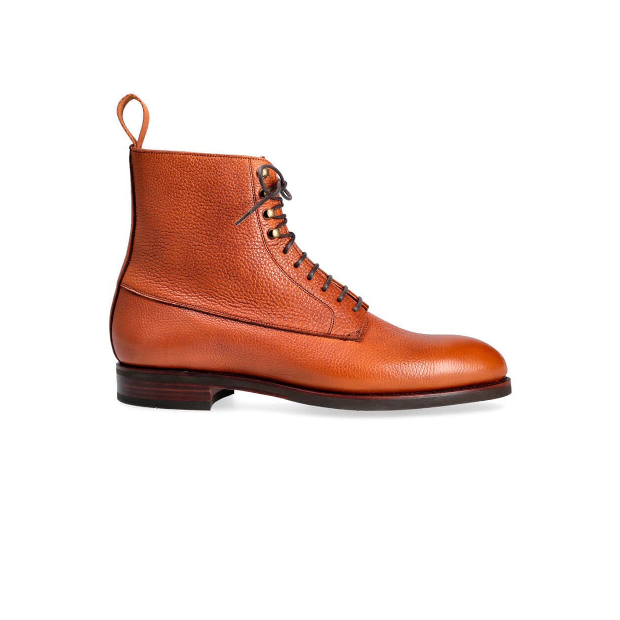 Tan Derby Boots for Men's
