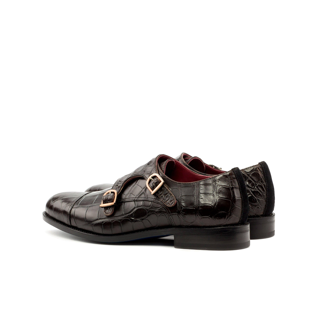 Ephemeral Ember Monkstrap Shoe Black