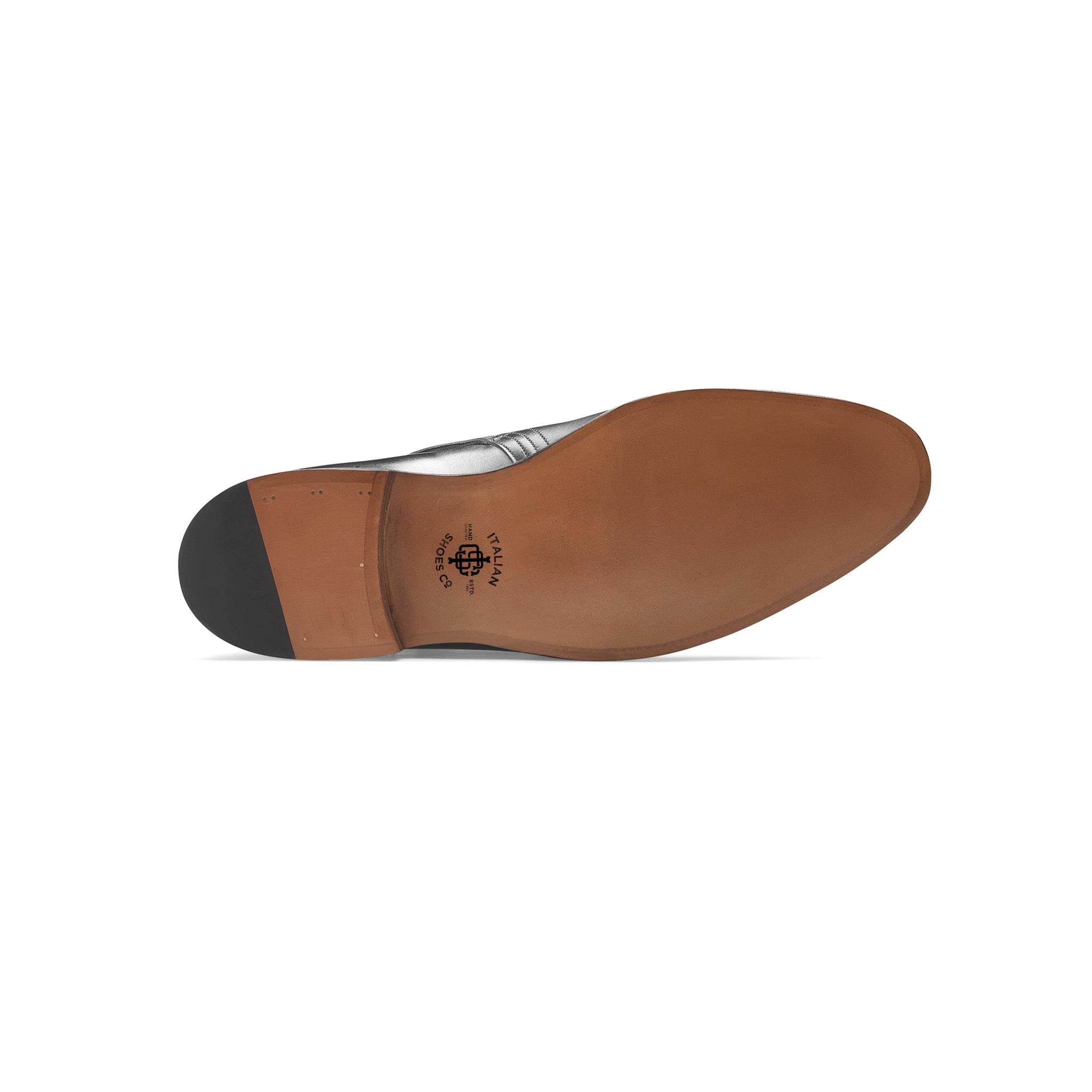 Cross-Strap Leather Ankle Boots