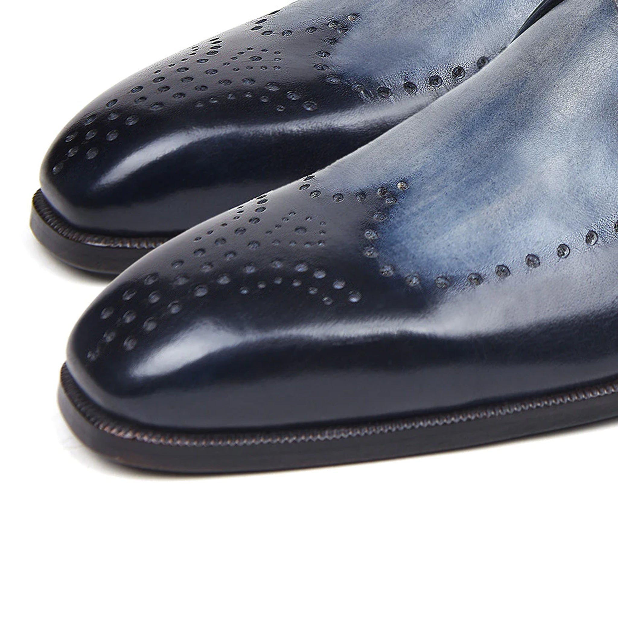 Lorenzo  Brogue Single Monkstrap Shoes