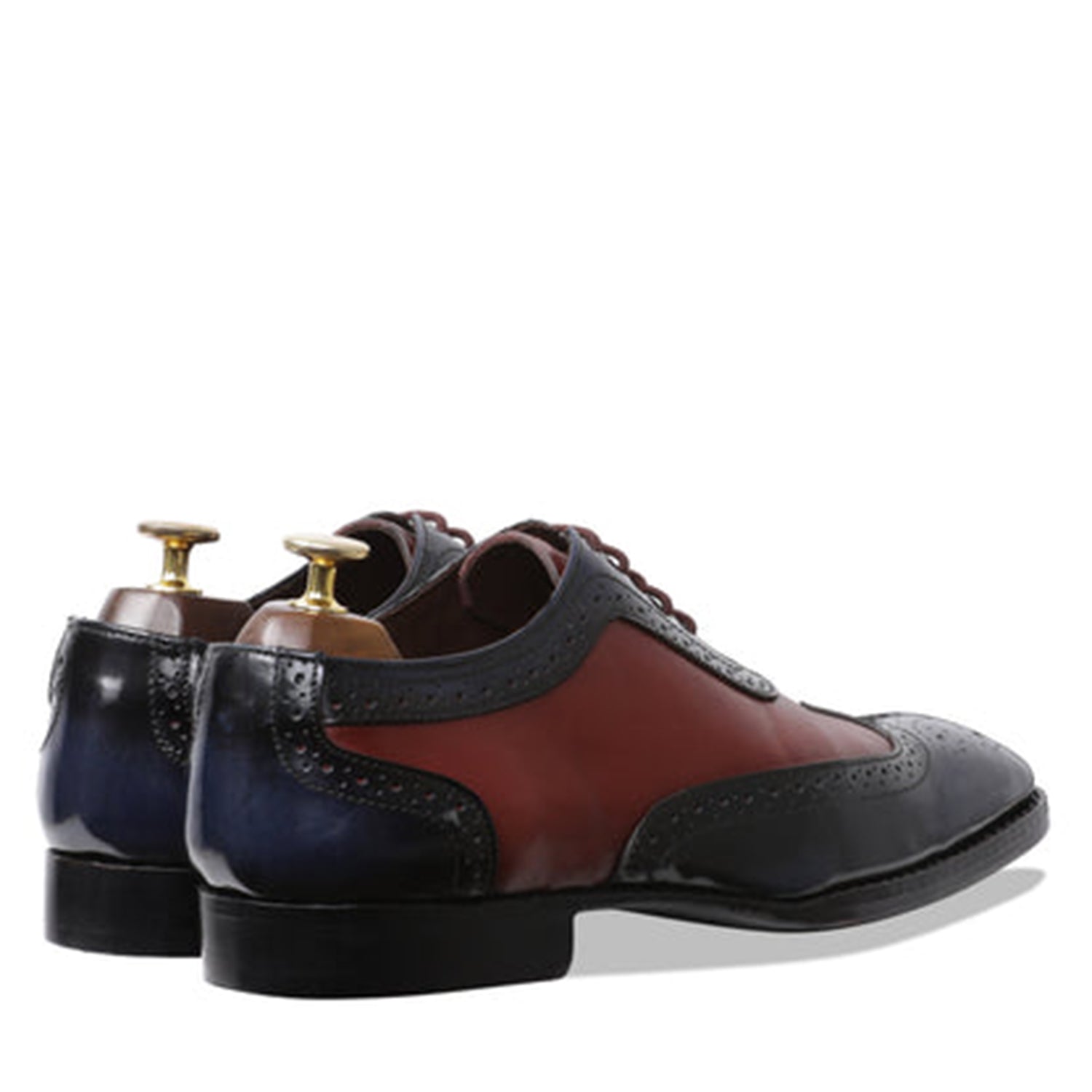 Cherokee Brogues Cherry & Blue