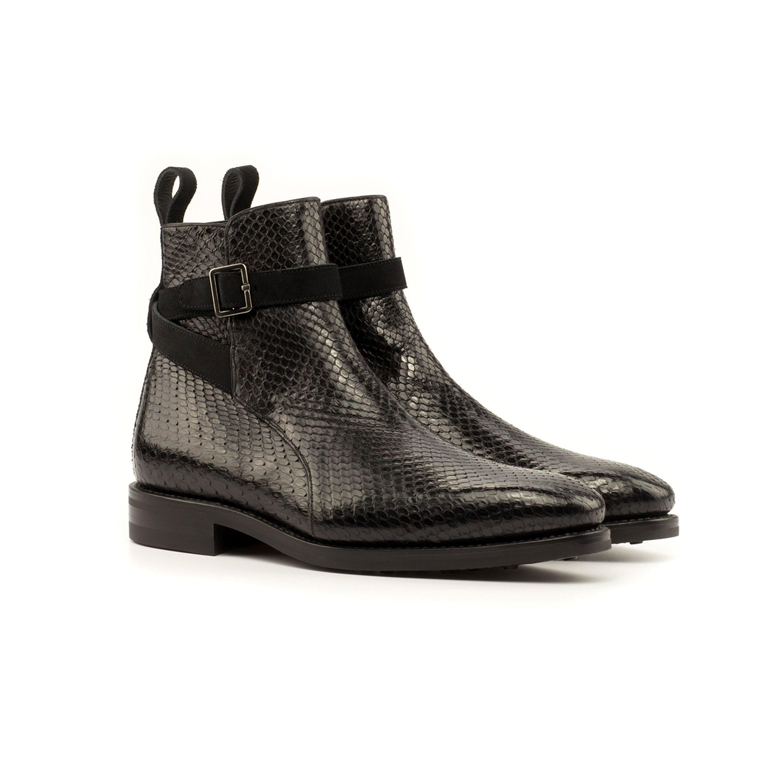 Jodhpur Python Coal Boots