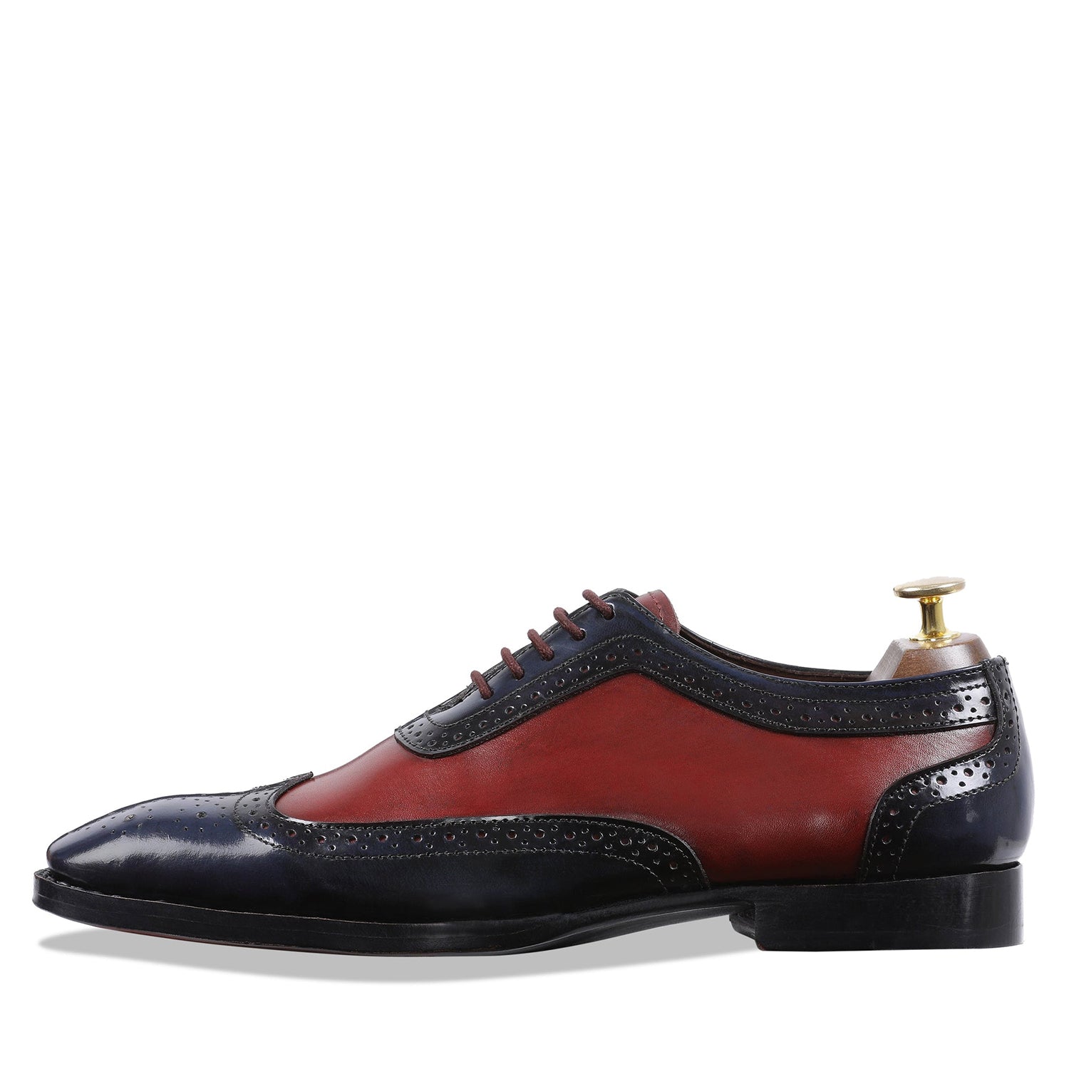 Cherokee Brogues Cherry & Blue