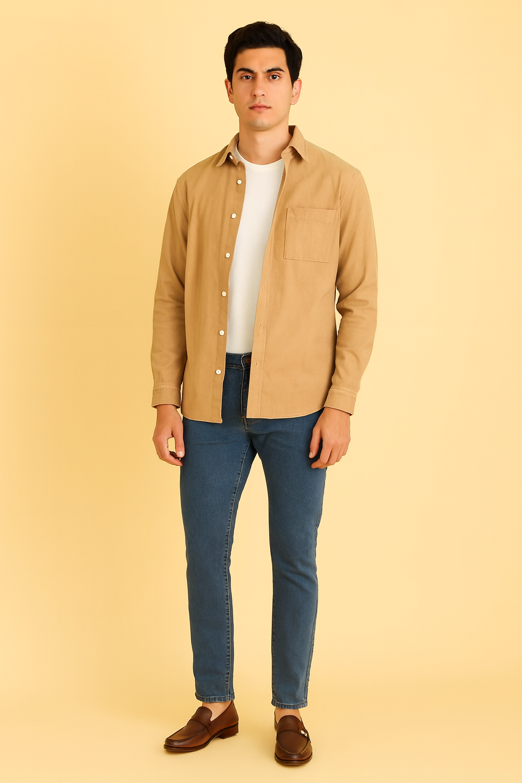 Enzo Brown Single Monk Strap Shoe