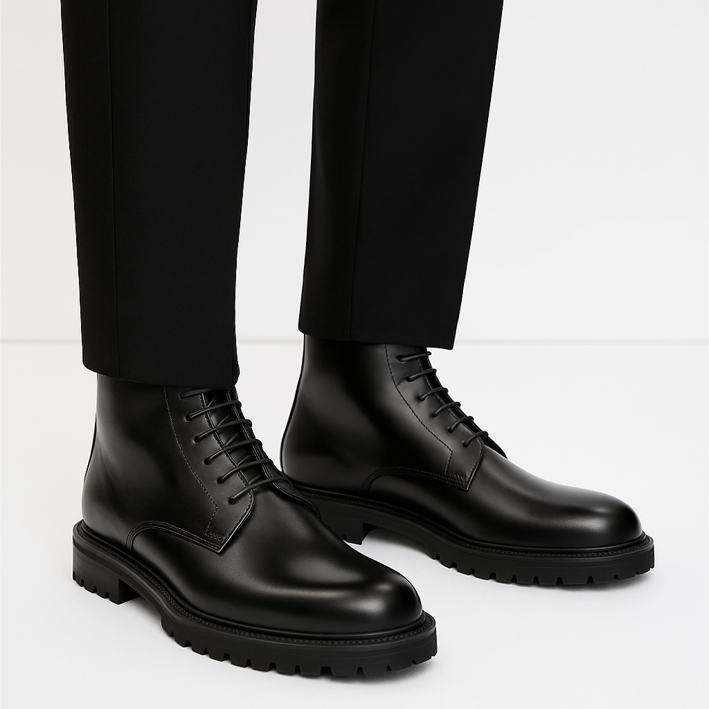 Matilda Short Lace-Up Boots