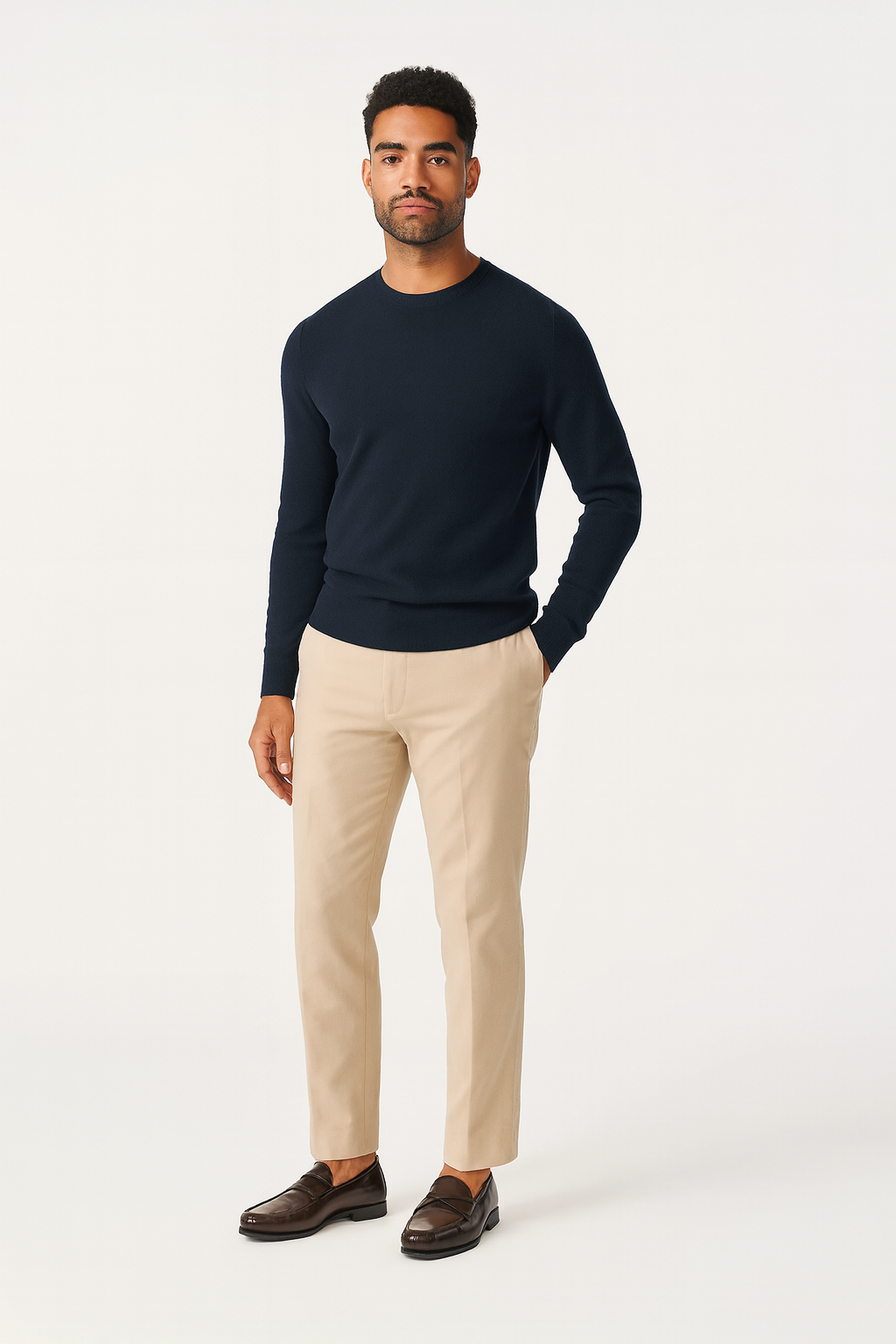 Burgundy Penny Men's Loafers