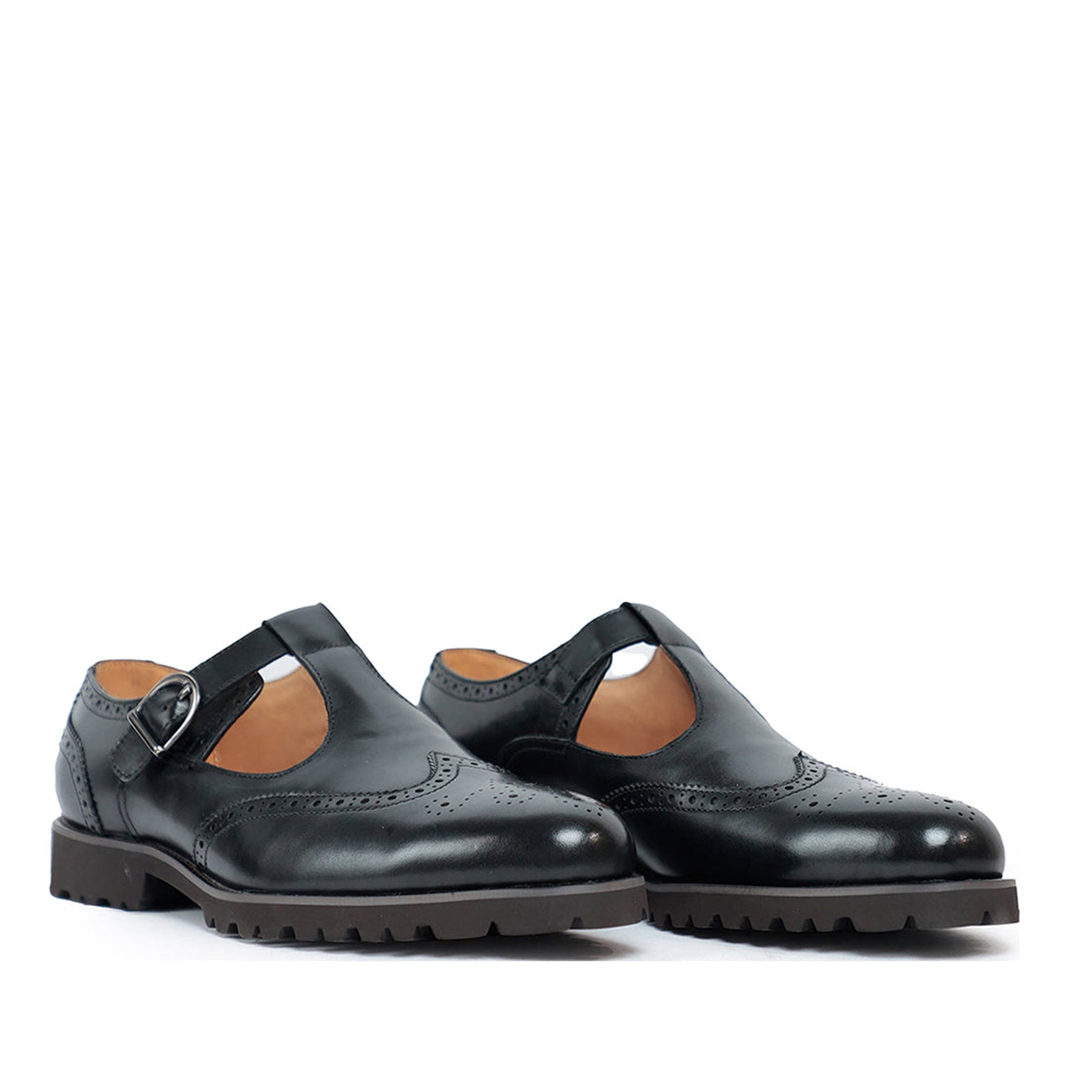 Churchill Black Sandal