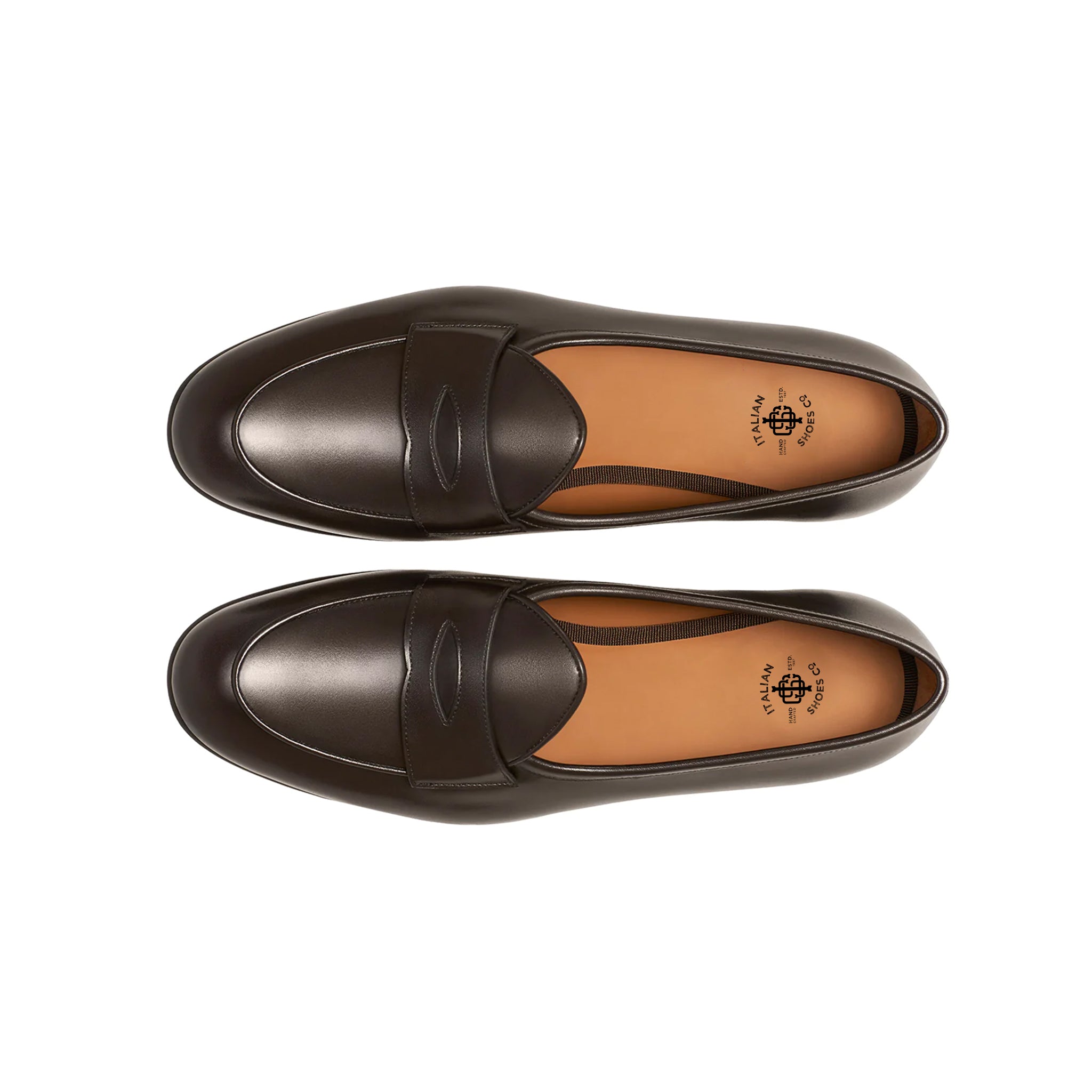 Luca Leather Penny Loafers
