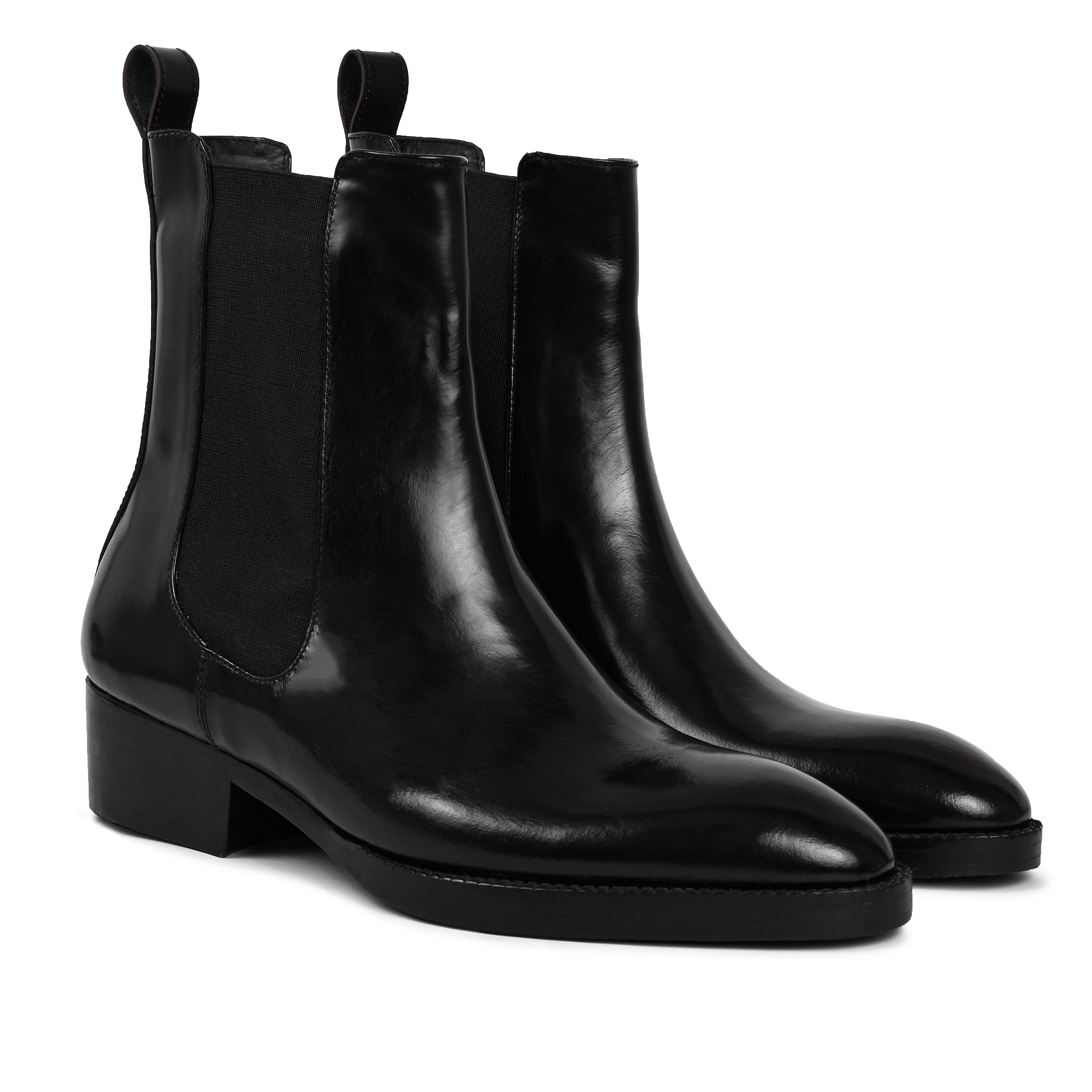 Luxury Handmade Italian Leather Chelsea Boots