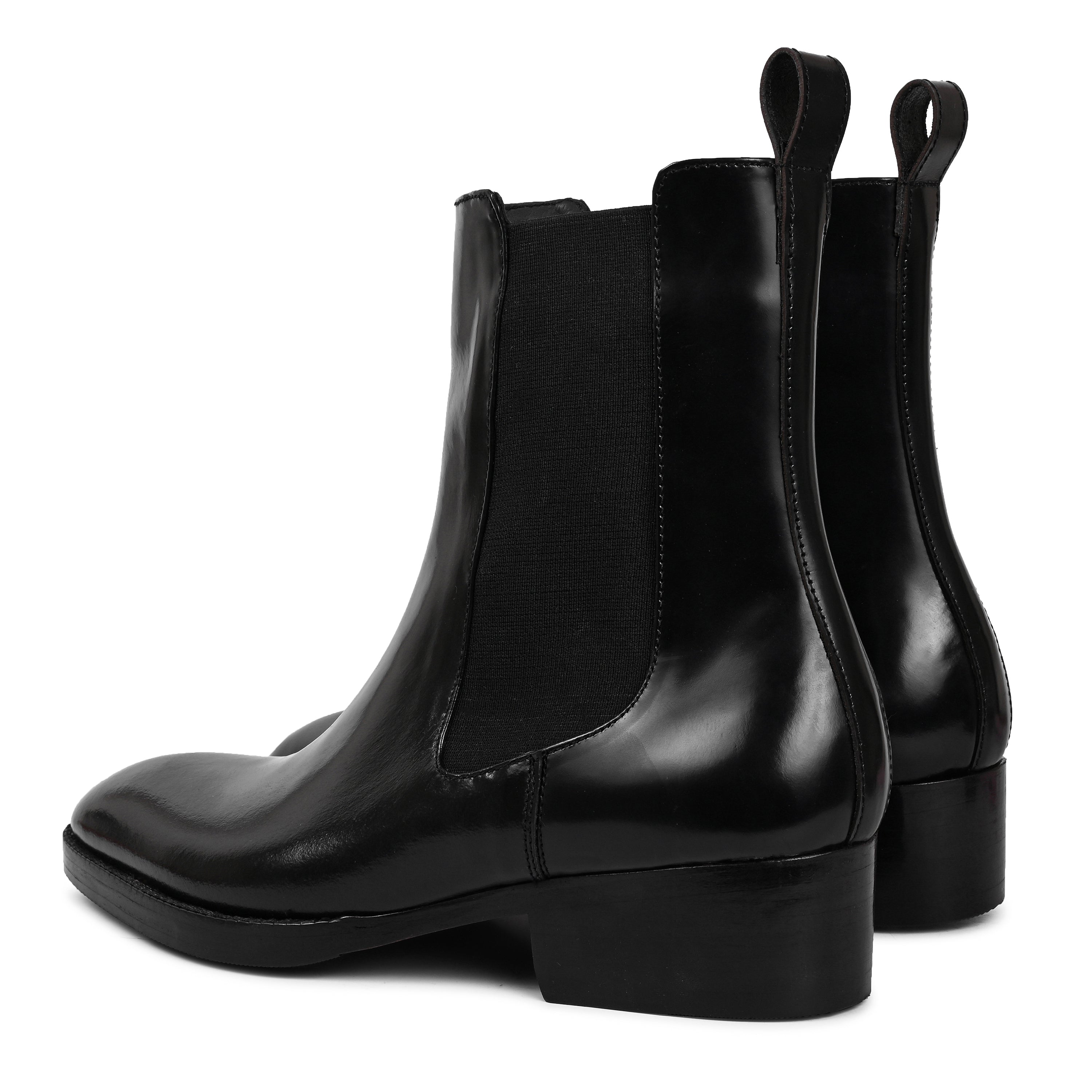 Luxury Handmade Italian Leather Chelsea Boots