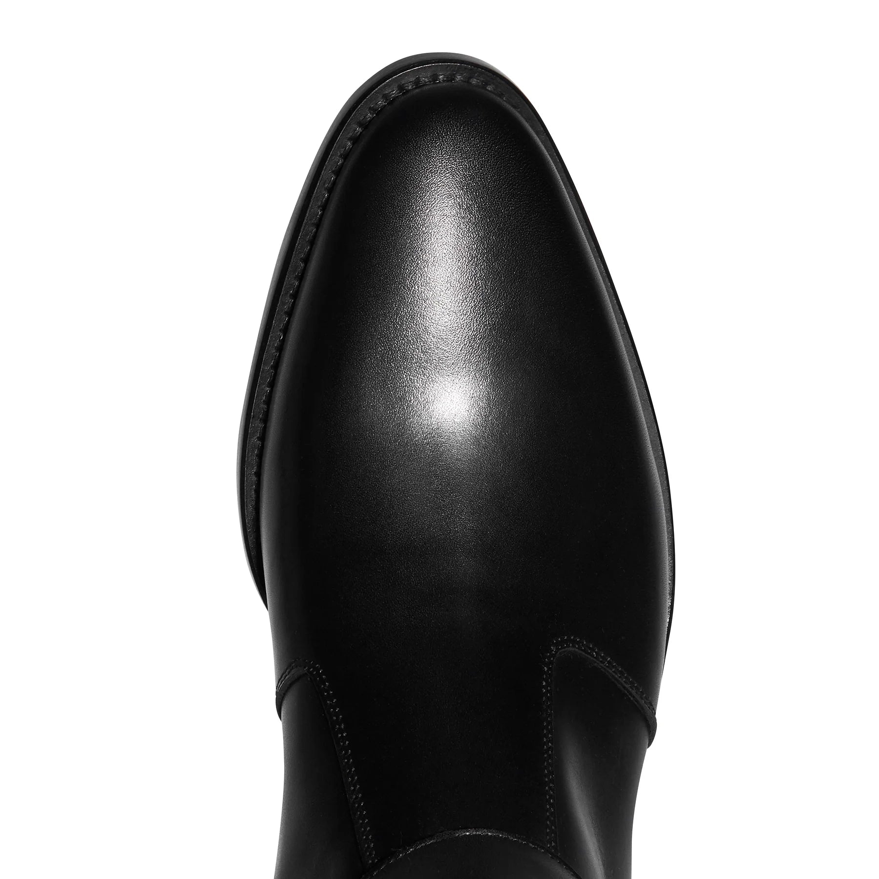 Harness Zip Boot - Silver Leather