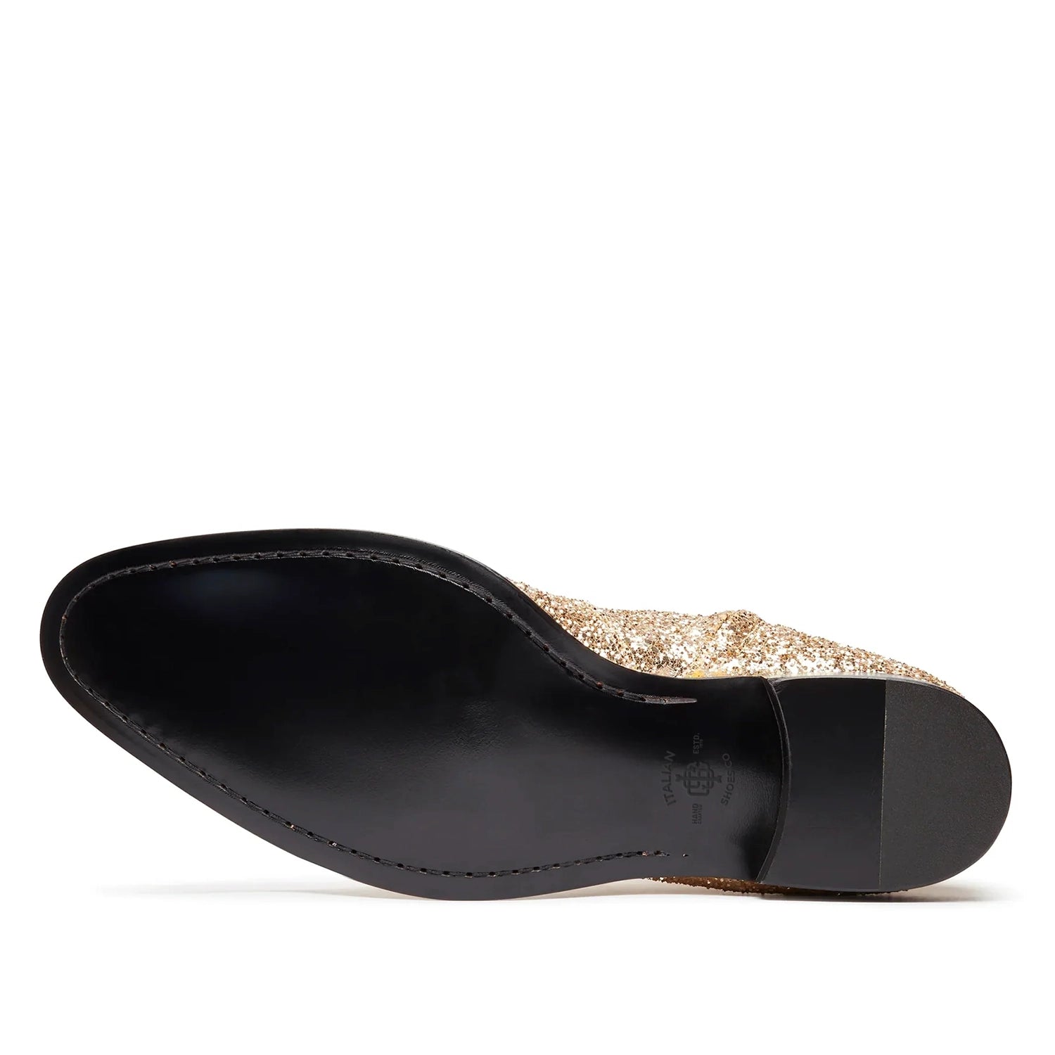 Side Zip Boot - Gold Sparkle