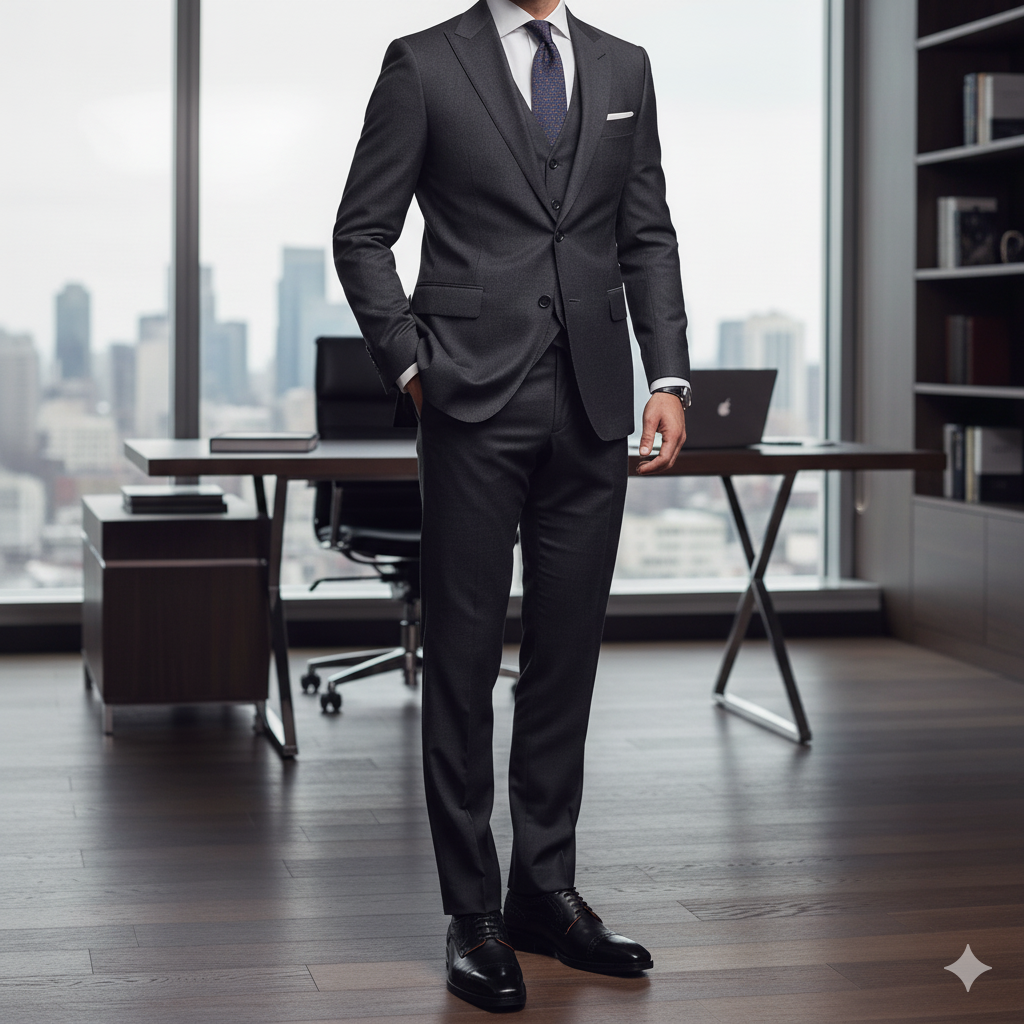 Wingtip Derby Captoe Shoes