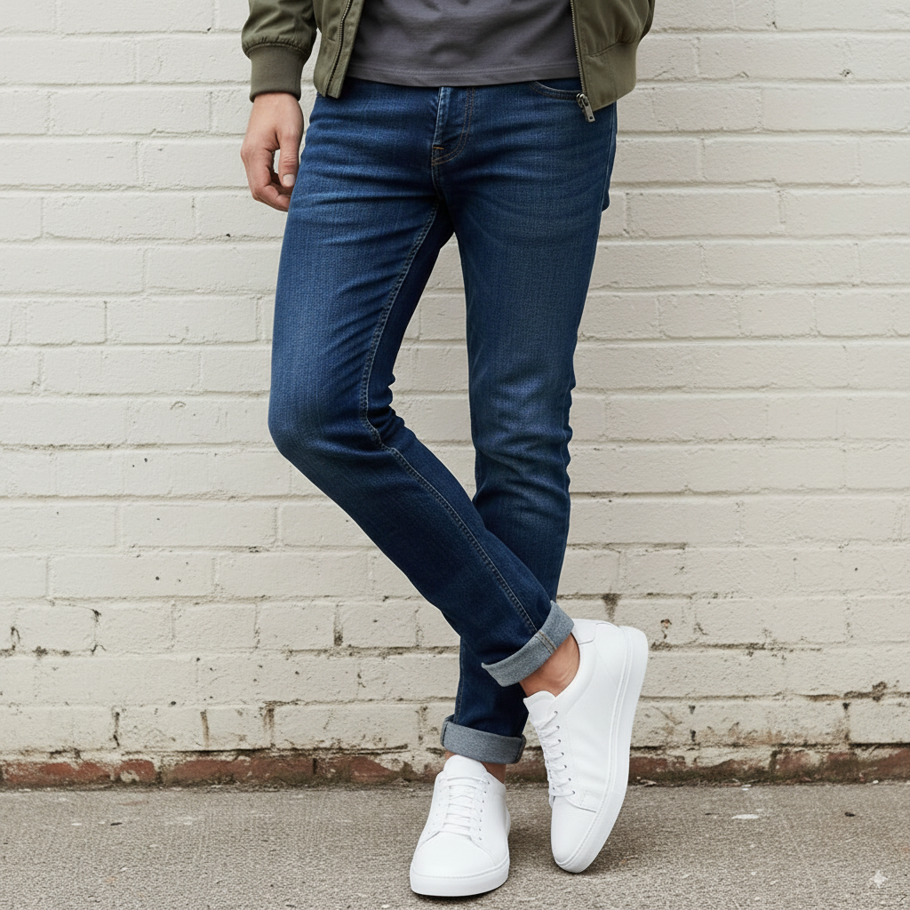 Vegan Leather Low-Top Sneakers