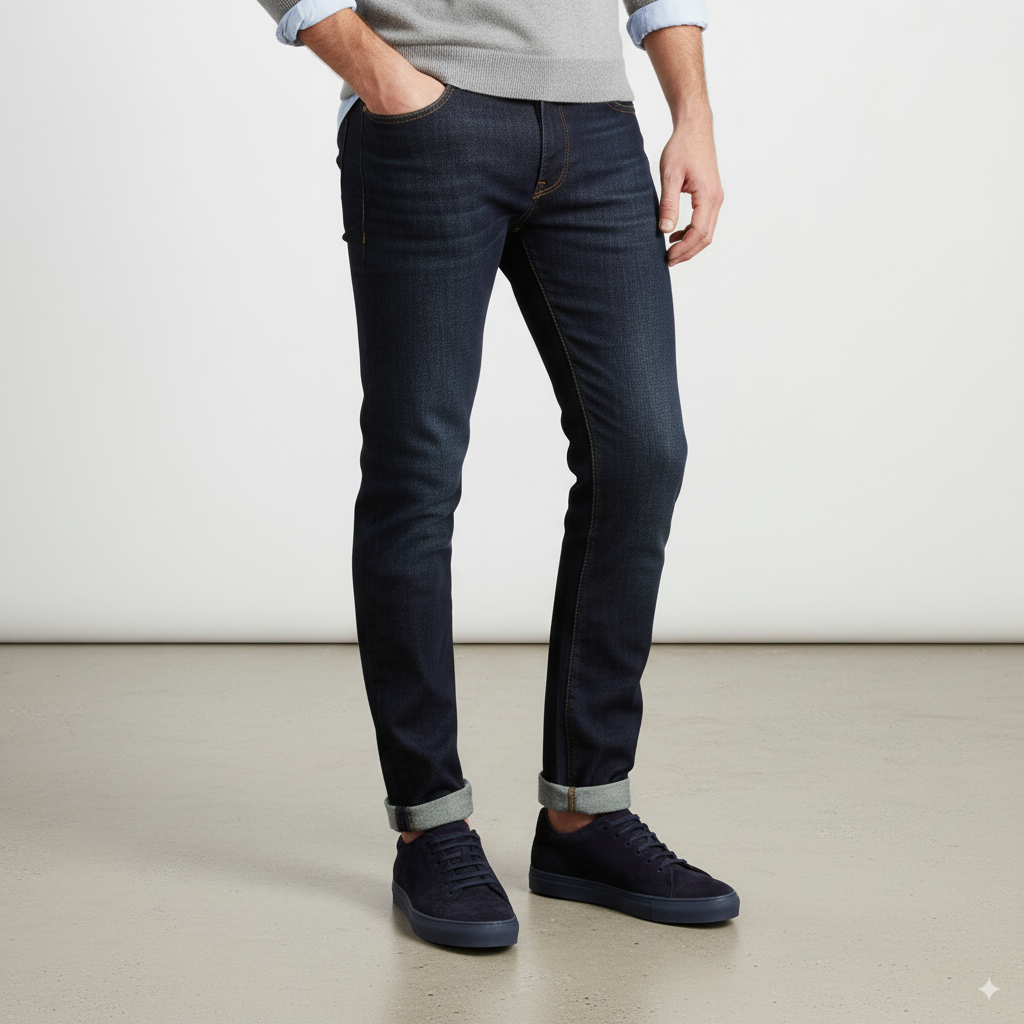 Suede Luxe Low-Top Sneaker Blue