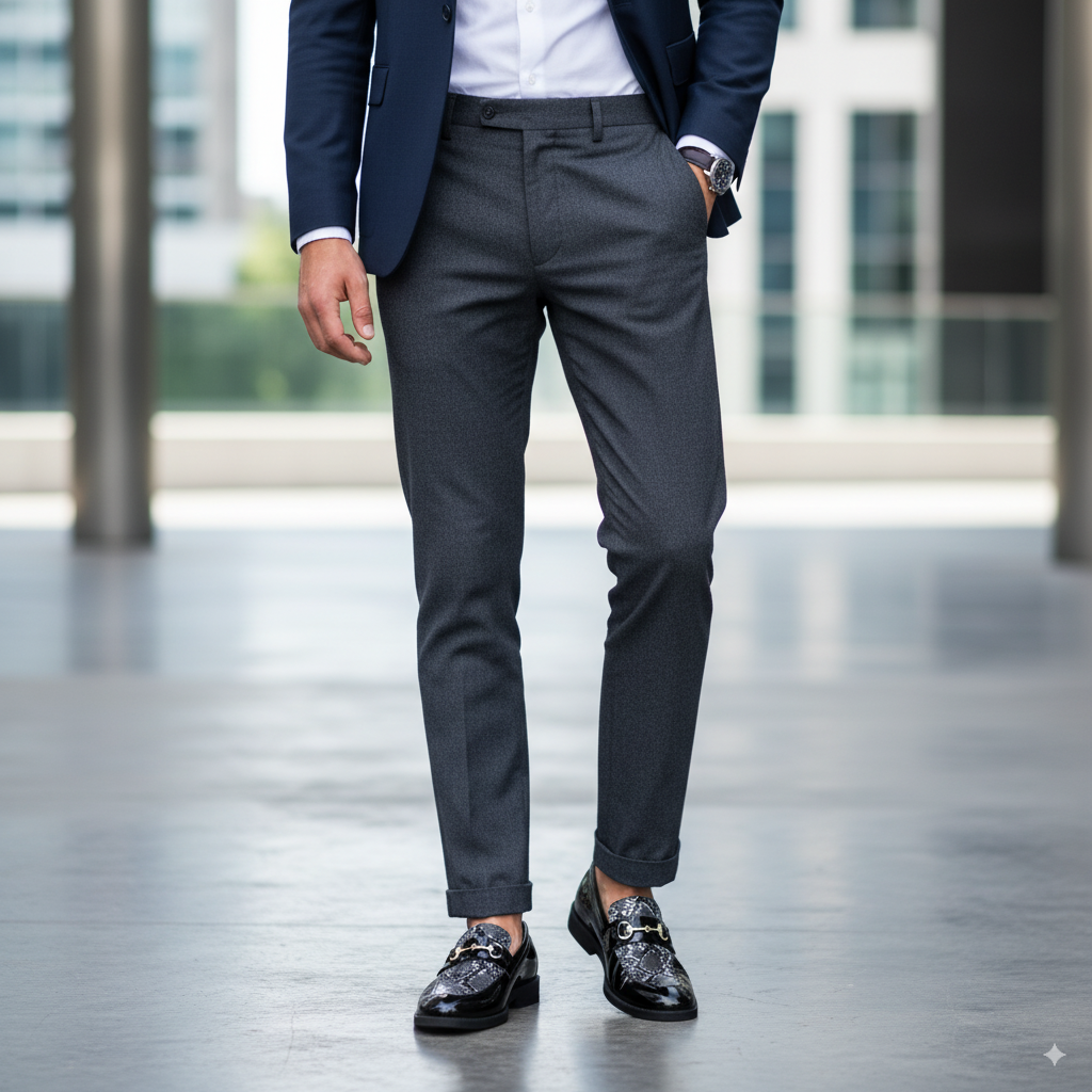 Patent Leather Horsebit Loafers For Men