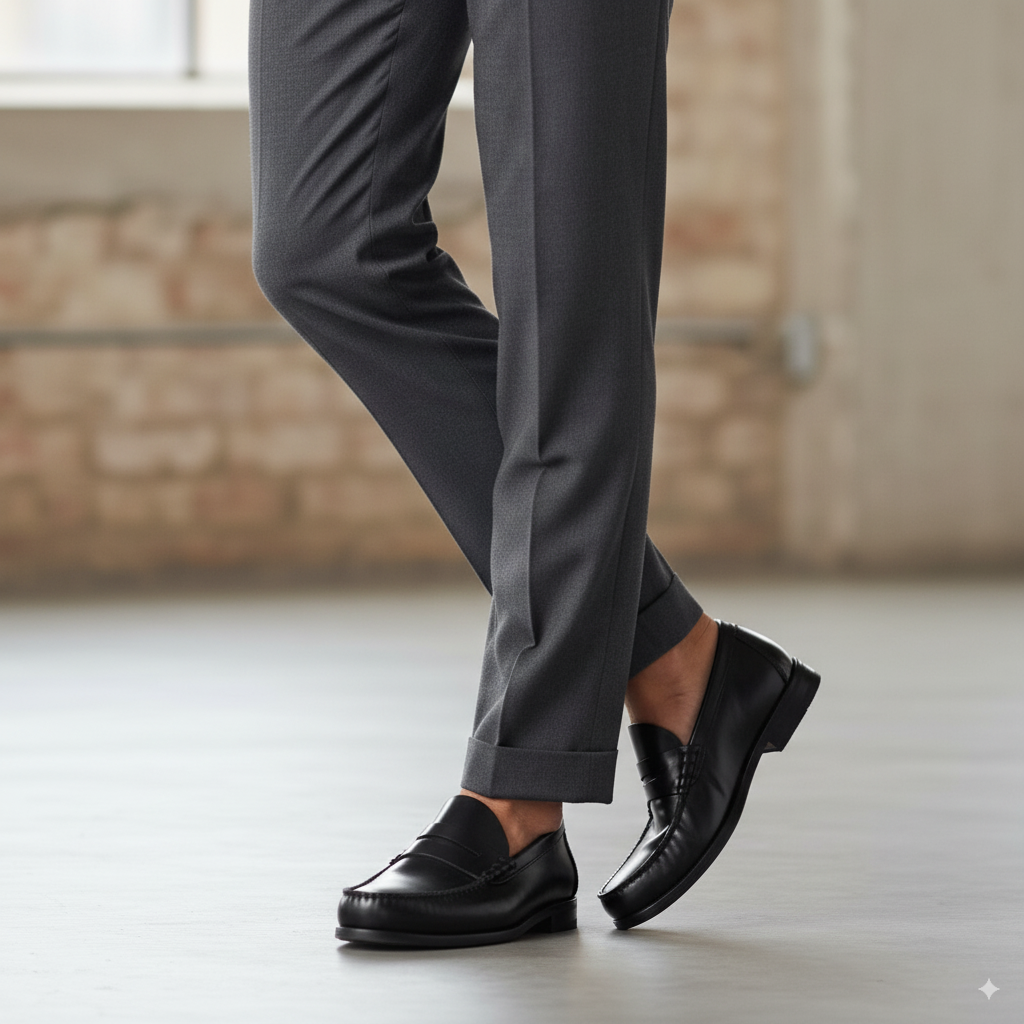 Varik Midnight Penny Loafers