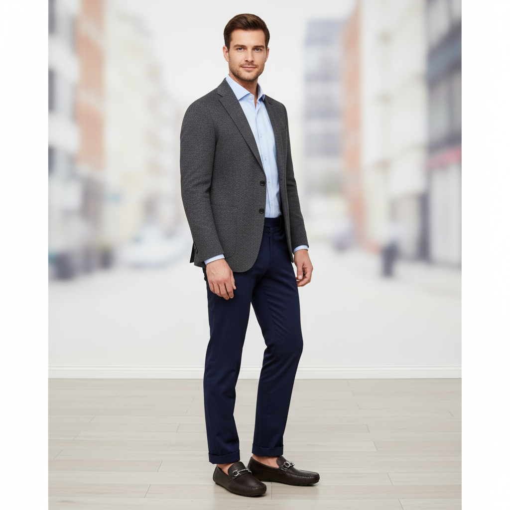 Brown Driver leather loafers