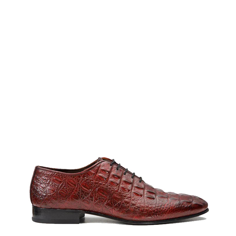 Men Textured Leather Oxford Shoes