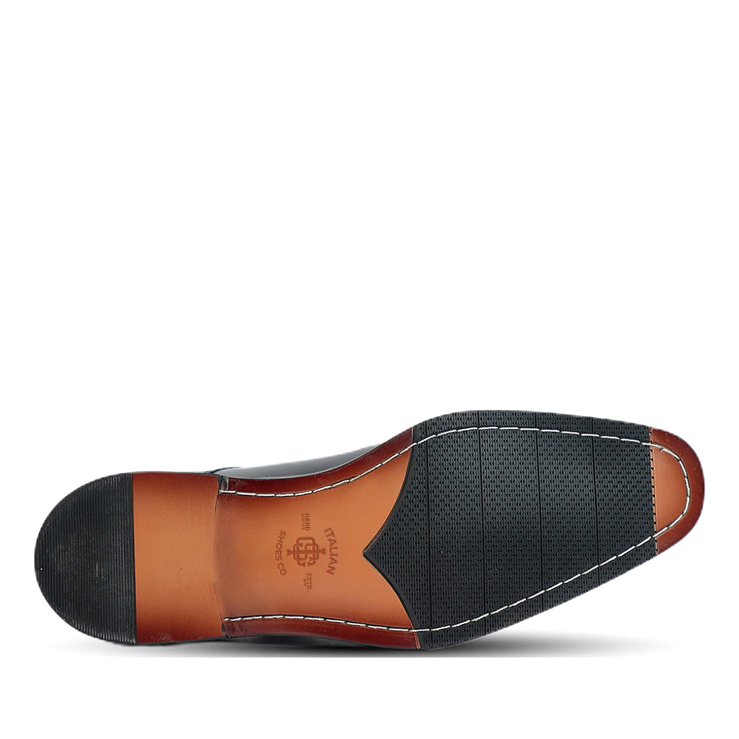 Classic Black Monk Strap Shoes