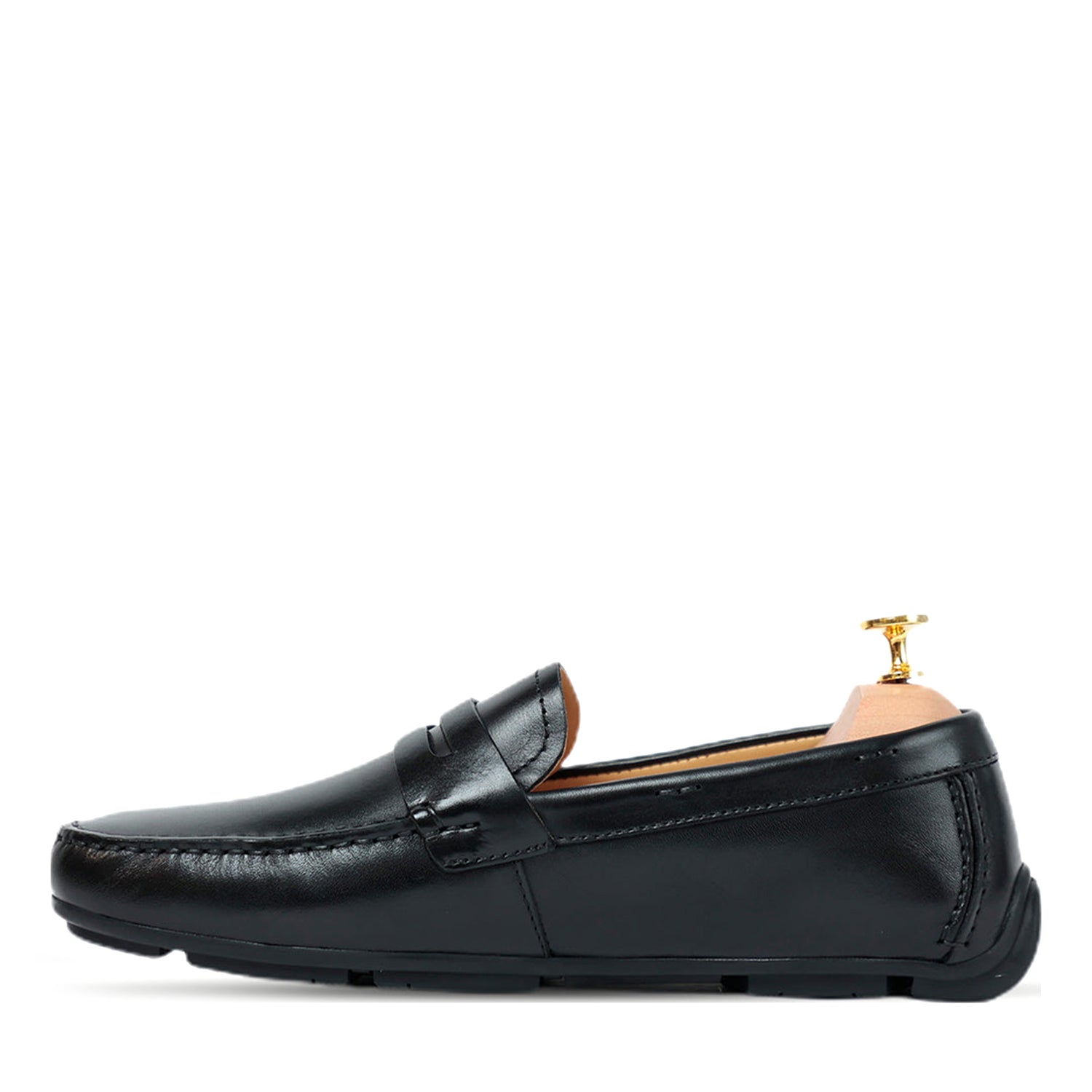 Black Driving Moccasins