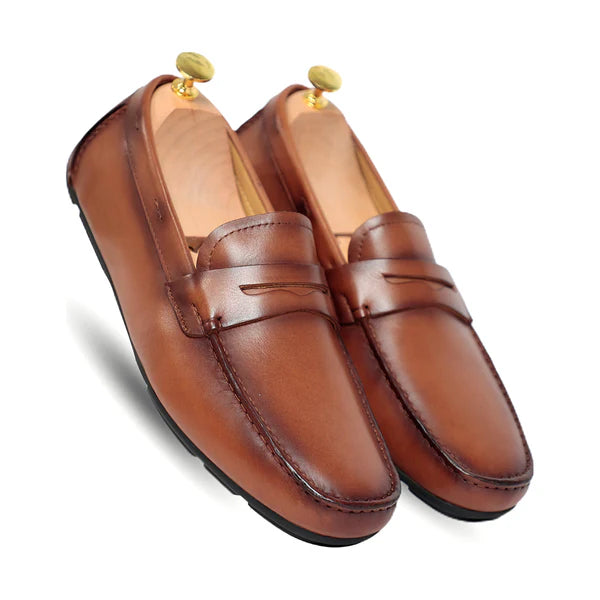 Black Driving Moccasins