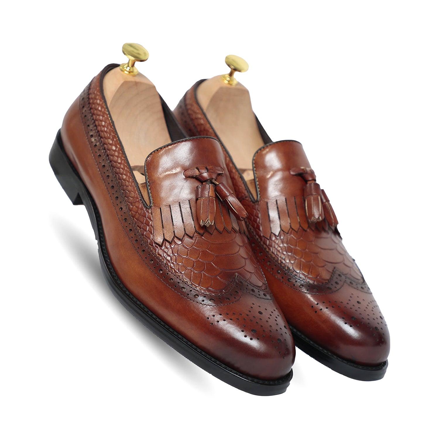 Palermo Brown Loafer Shoes