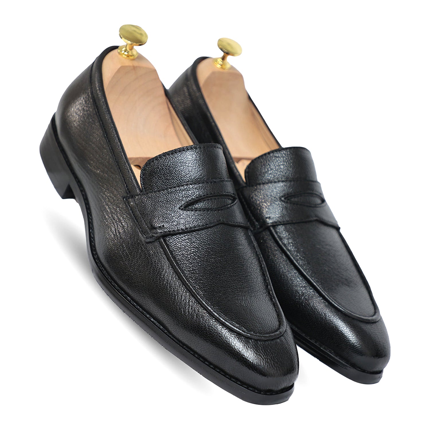 Ripper Grain Brown Penny Loafer