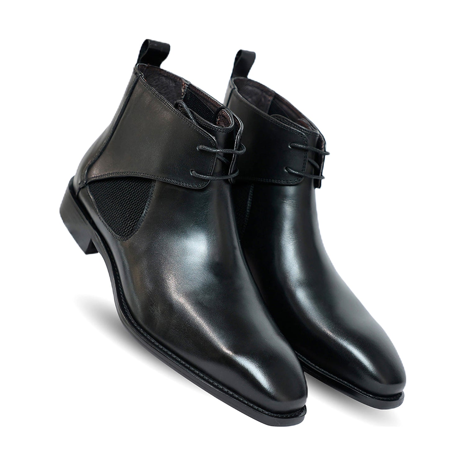 Stanford Chukka Black Shoes