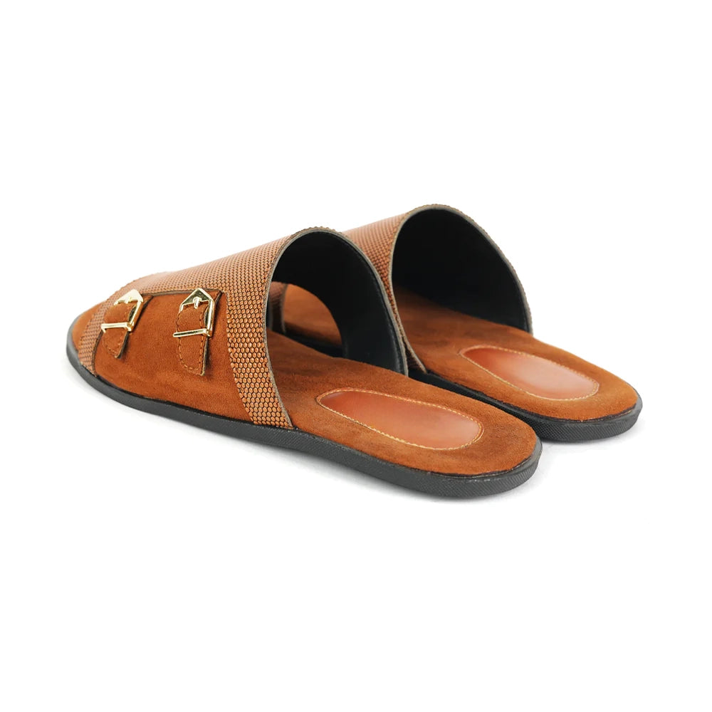 T-Rad Double Monk Strap Sandals - Tan