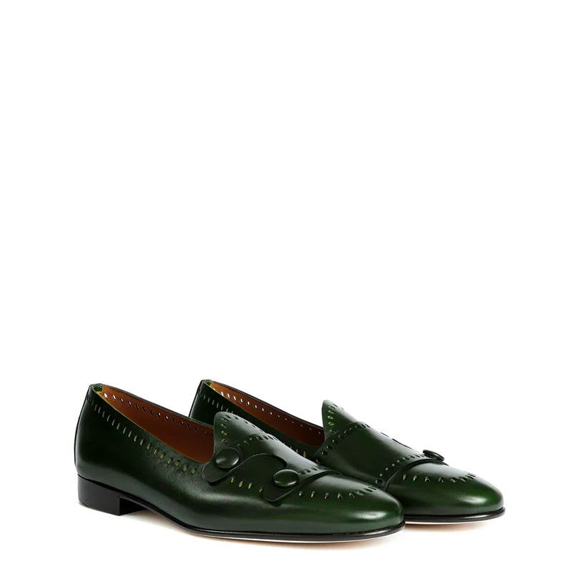 Alessio Double Monk Strap Shoes