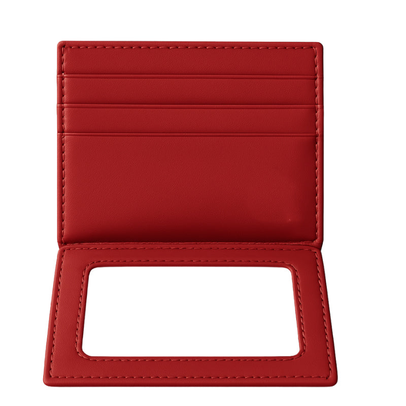 Men's Hand Woven Tan Wallet with Short Buckle