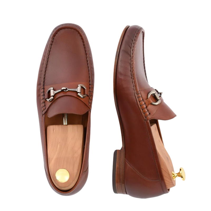 Men's Leather Tan Timeless Elegance Loafer