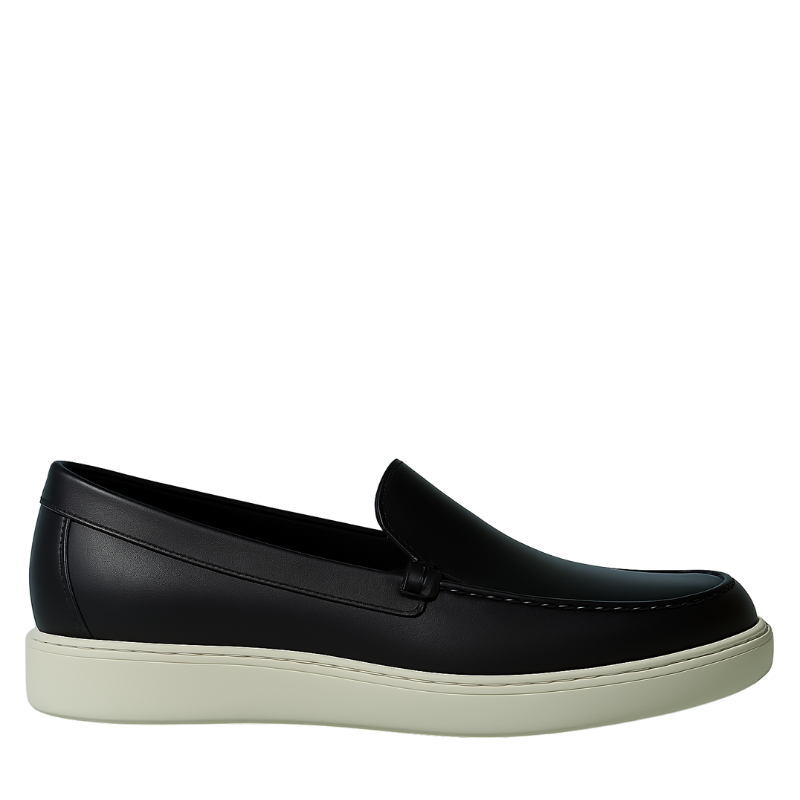 Men's Stylish Slip-on Black Loafer