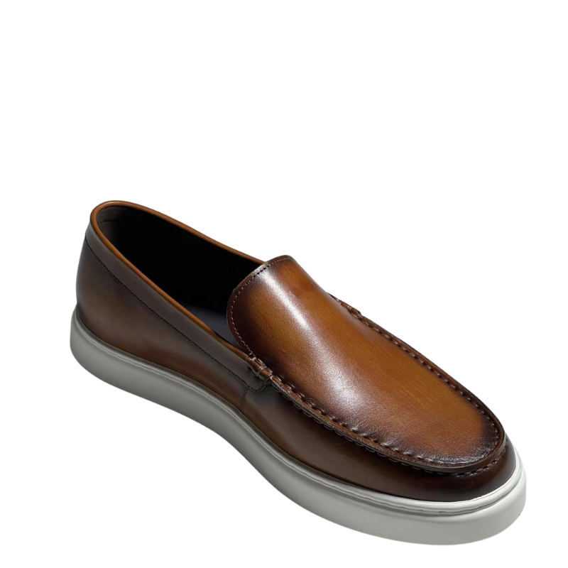 Men's Stylish Slip-on Tan Loafer