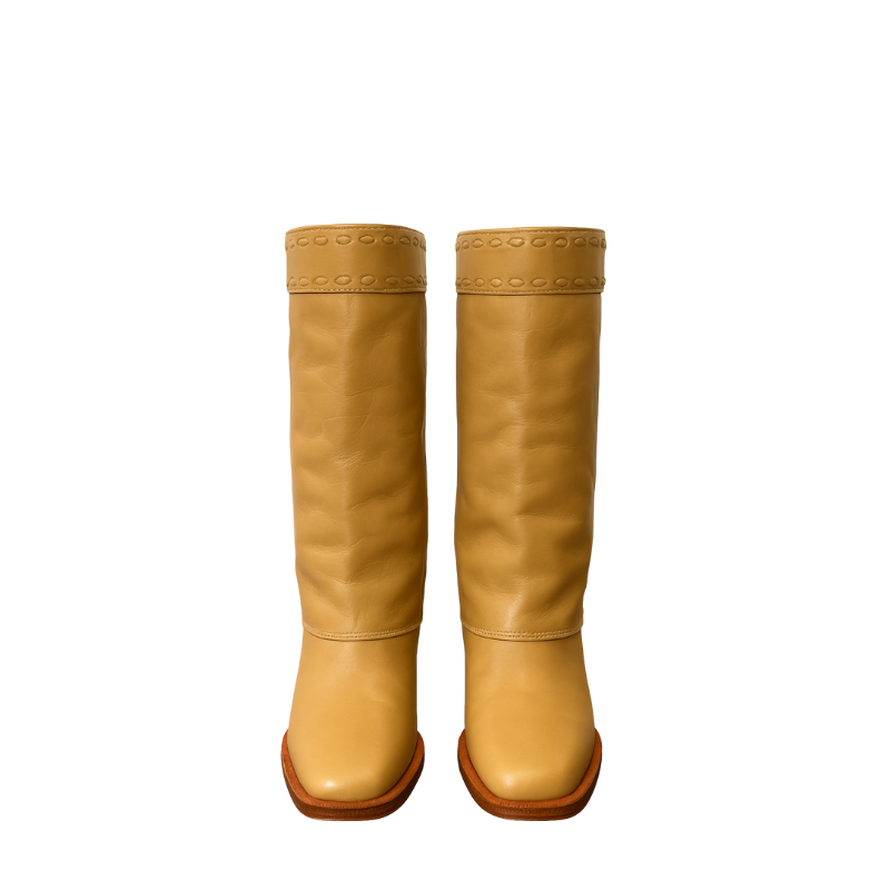 Luxury Leather Black Wide Fit Ankle Boots for Women's