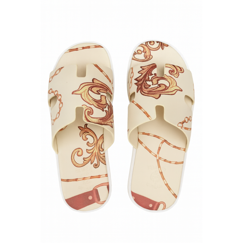Luxury Printed Slipper for Men's