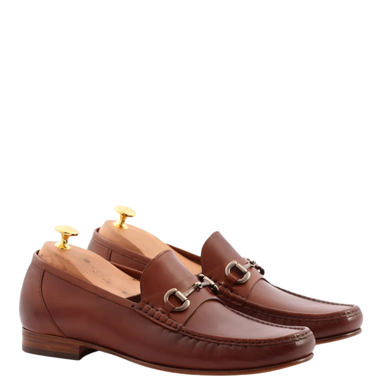Men's Leather Oak Timeless Elegance Loafer