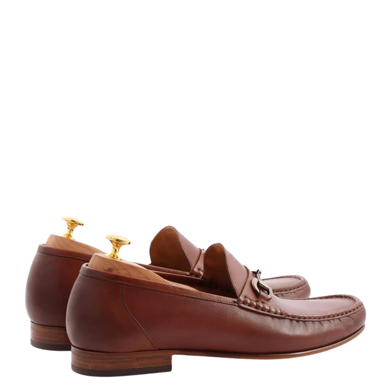 Men's Leather Tan Timeless Elegance Loafer