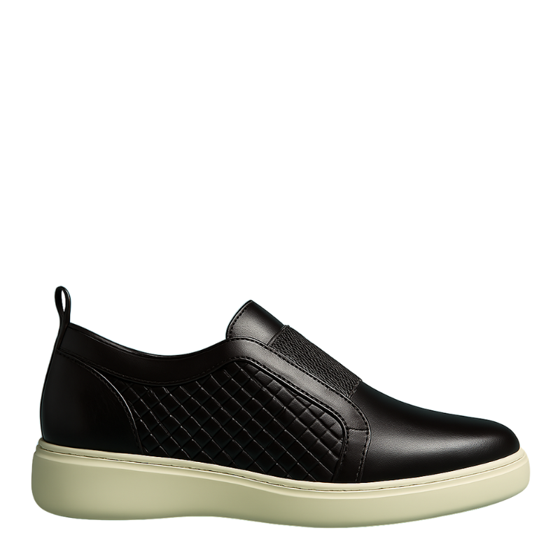Croc-Embossed Slip-On Low-Top Shoe